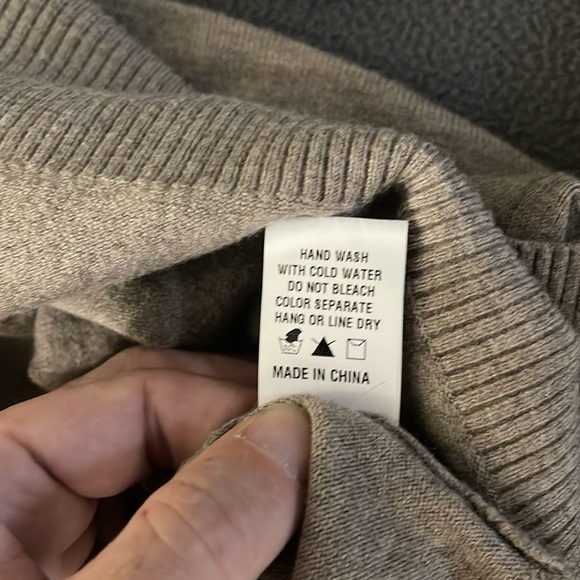 Dreamer Cowl Neck tunic sweater/sweater dress, Size M - Picture 9 of 9